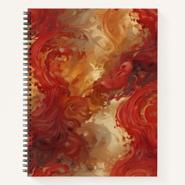 Carnet Ola de Oro y Carmesí (Devant)