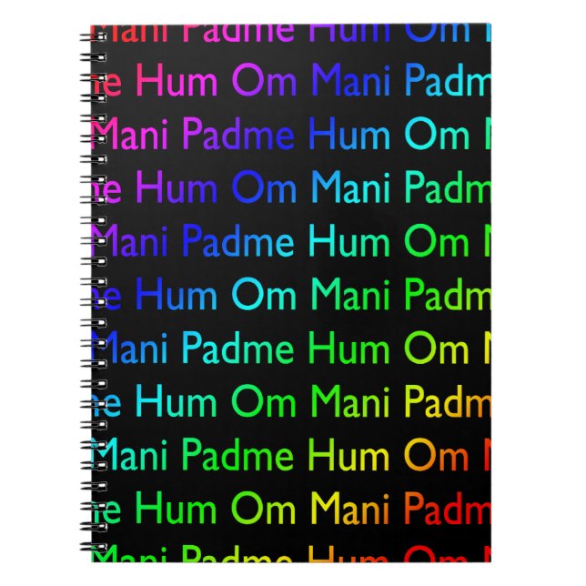 Carnet Om Mani Padme Hum (Devant)
