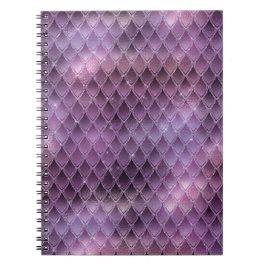 Carnet Ombre violet chatoyante et Parties scintillant Dra
