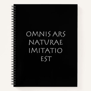 Carnet Omnis ar naturae imitatio est