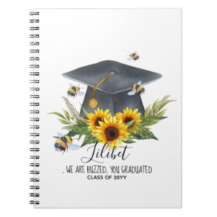 Carnet On Est TOMBÉS ! DIPLÔME Cadeau Abeilles personnali