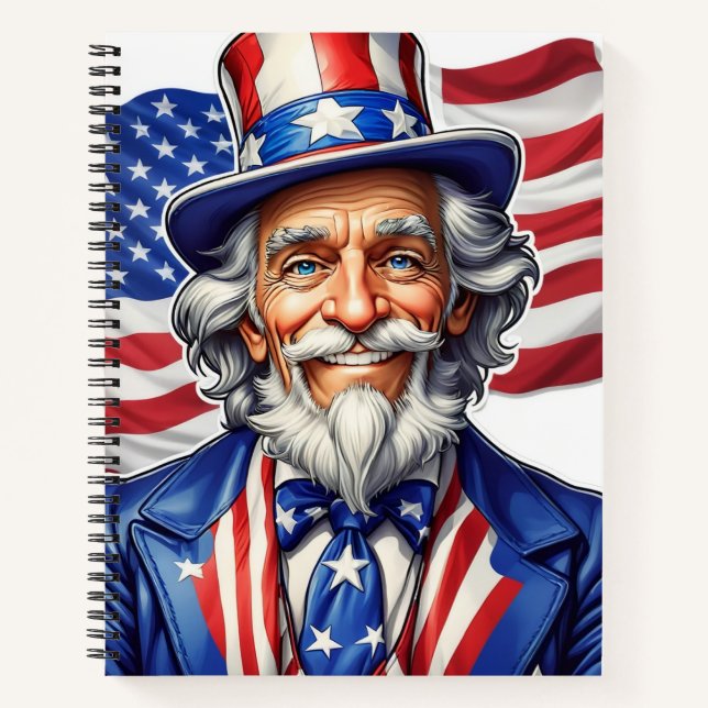 Carnet Oncle Sam USA (Devant)