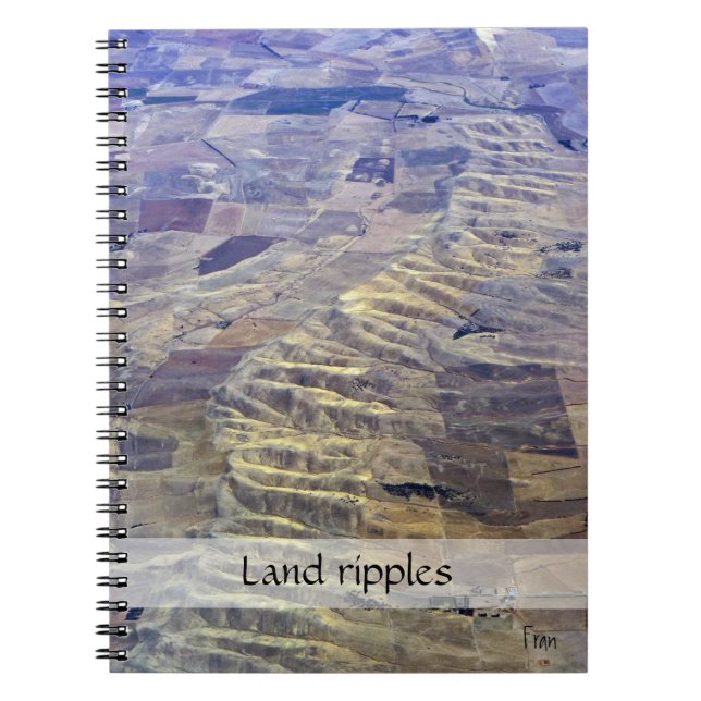 Carnet ondulation des terres (Devant)