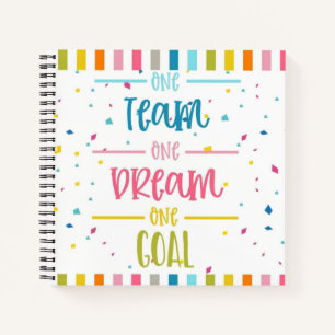 Carnet one team one dream