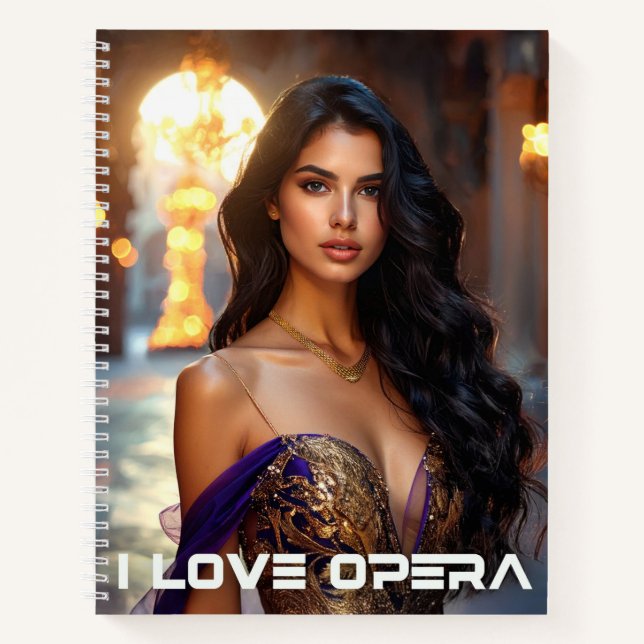 CARNET OPÉRA - J'AIME L'OPÉRA (Devant)