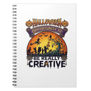Carnet Opportunité d'Halloween Soyez vraiment créatif Sor