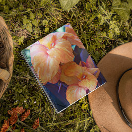 Carnet Orange Canna Lily Floral