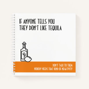 Carnet Orange standard de Tequila Lover
