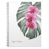 Orchidées roses chaudes Flore tropicale avec votre