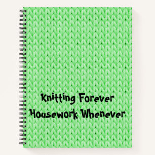 Carnet Ordinateur portable à spirale texturée verte