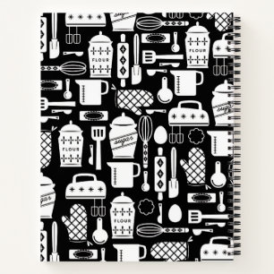 Carnet Ordinateur portable à thème de boulangerie