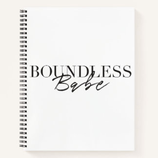 Carnet Ordinateur portable Babe sans limites