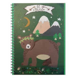 Carnet Ordinateur portable "Be Brave"