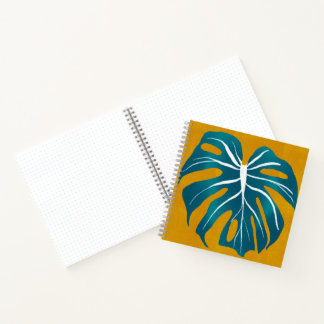 Carnet Ordinateur portable Carré Plante tropical