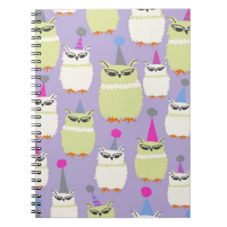 Carnet Ordinateur portable - Chouettes à cris de raisin !