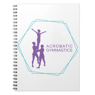 Carnet Ordinateur portable de gymnastique acrobatique