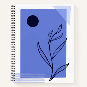 Carnet Ordinateur portable de nature minimaliste