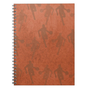 Carnet Ordinateur portable des joueurs de basket-ball