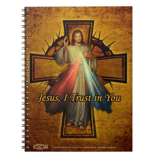 Carnet Ordinateur portable Divine Mercy (Devant)