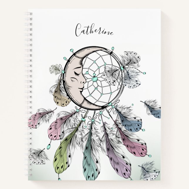 Carnet Ordinateur portable Dreamcatcher (Devant)