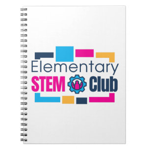 Carnet Ordinateur portable du logo du club STEM élément