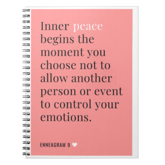 Carnet Ordinateur portable Enneagram 9