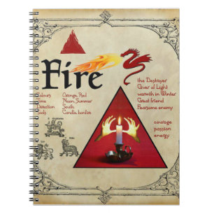 Carnet Ordinateur portable Fire Element