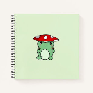 Carnet Ordinateur portable Froggy pour champignons