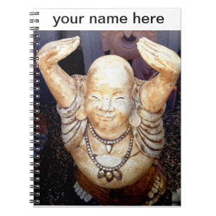 Carnet ordinateur portable happy buddha personnalisé