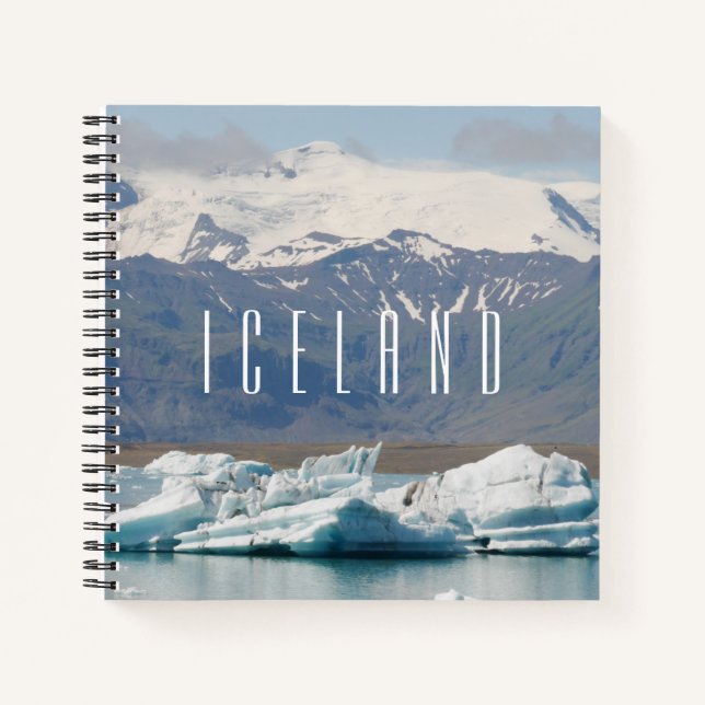 Carnet Ordinateur portable Islande (Devant)