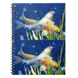 Carnet ordinateur portable japonais koi carp