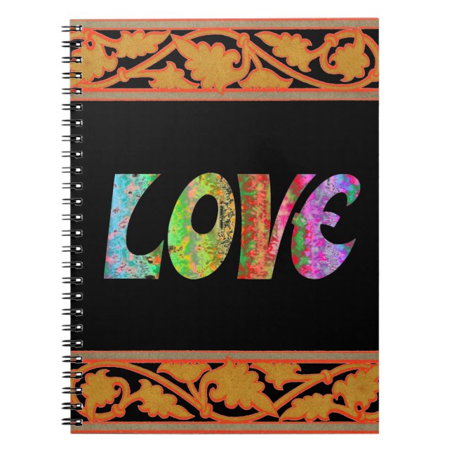 Carnet Ordinateur portable Love (Devant)