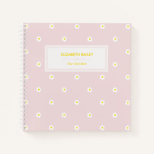 Carnet Ordinateur portable Motif rose spirale à l'aquare