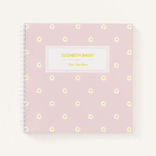 Carnet Ordinateur portable Motif rose spirale à l'aquarel