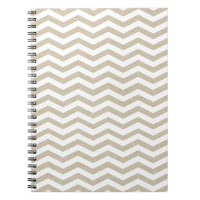 Carnet Ordinateur portable Parchment Chevron (Devant)