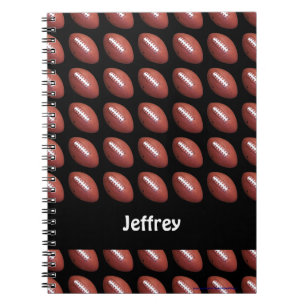 Carnet Ordinateur portable personnalisé de football