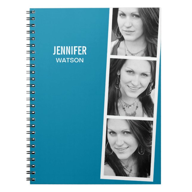 Carnet Ordinateur portable personnalisé Photo Booth (Devant)