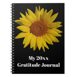 Carnet Ordinateur portable Personnalisé Sunflower Journa