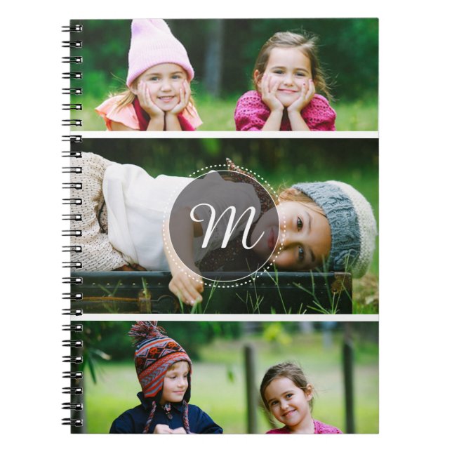 Carnet Ordinateur portable photo personnalisé 3 (Devant)