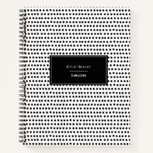Ordinateur portable Polka Dot Personnalisé