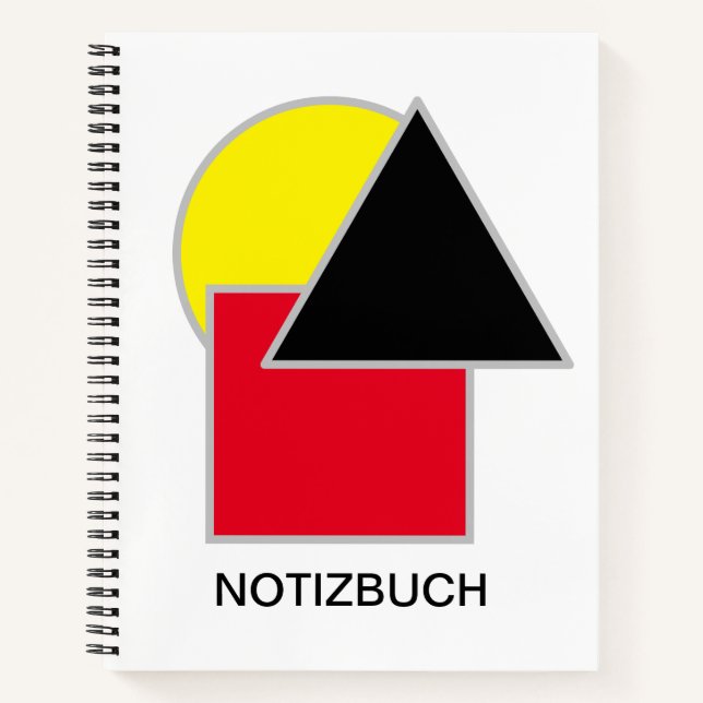 Carnet Ordinateur portable pour la classe allemande (Devant)