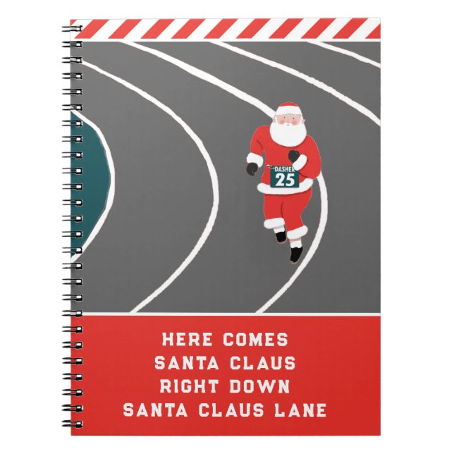 Carnet Ordinateur portable pour planificateur de Noël (Devant)