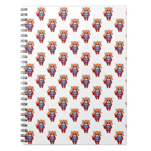 Carnet Ordinateur portable Red Panda Shy Fingers