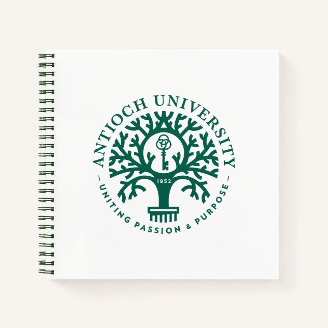 Carnet Ordinateur portable Seal de l'Université Antioch (Devant)