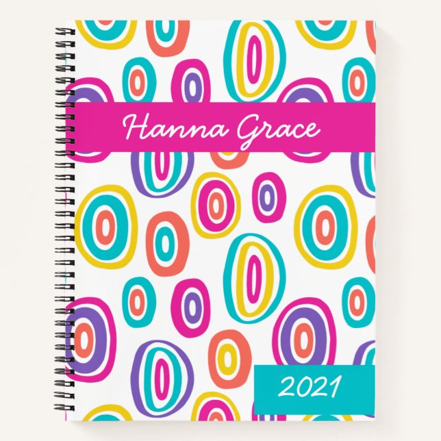 Carnet Ordinateur portable Spiral 1 Sujet (Devant)