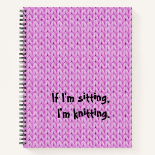 Carnet Ordinateur portable spiral à texture rose