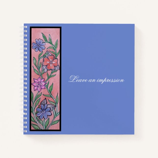 Carnet Ordinateur portable Spiral Personnalisé 8,5 pouces (Devant)