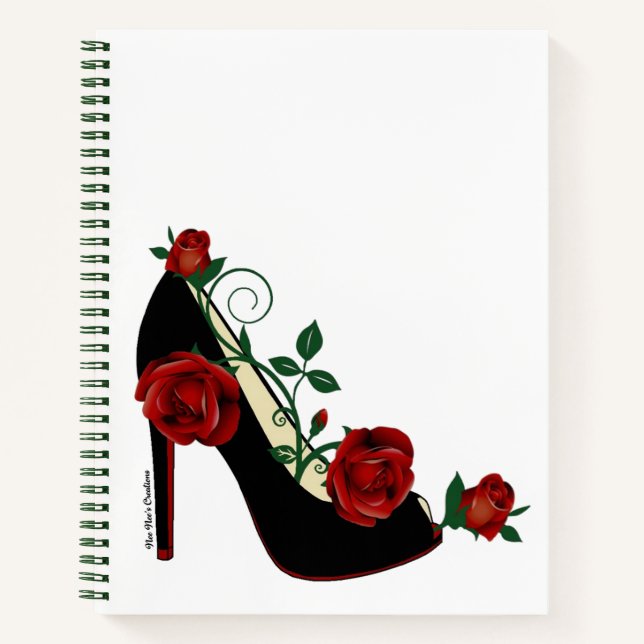 Carnet Ordinateur portable Spiral - Rose Stiletto (Devant)