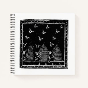 Carnet Ordinateur portable Tindr's Bees Carré