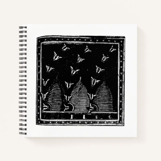 Carnet Ordinateur portable Tindr's Bees Carré (Devant)